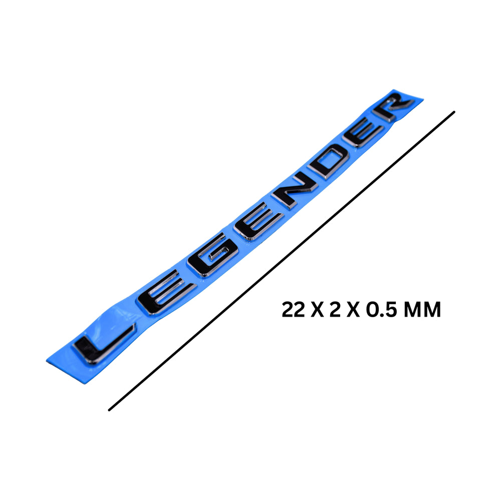 
                  
                    LEGENDER Emblem 3D Badge-BADGES-CARPLUS-Black Finishing-CARPLUS
                  
                