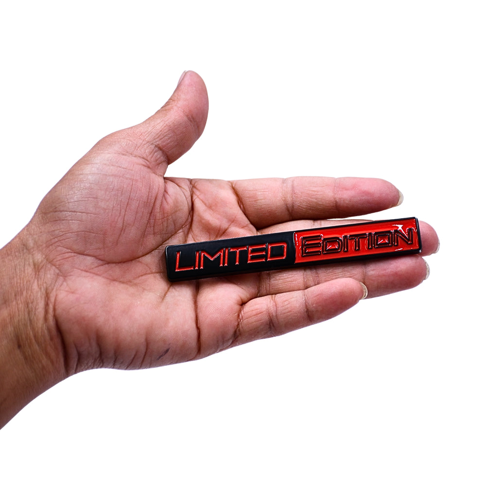 
                  
                    LIMITED EDITION Emblem 3D Badge-BADGES-CARPLUS-Black & Red-CARPLUS
                  
                