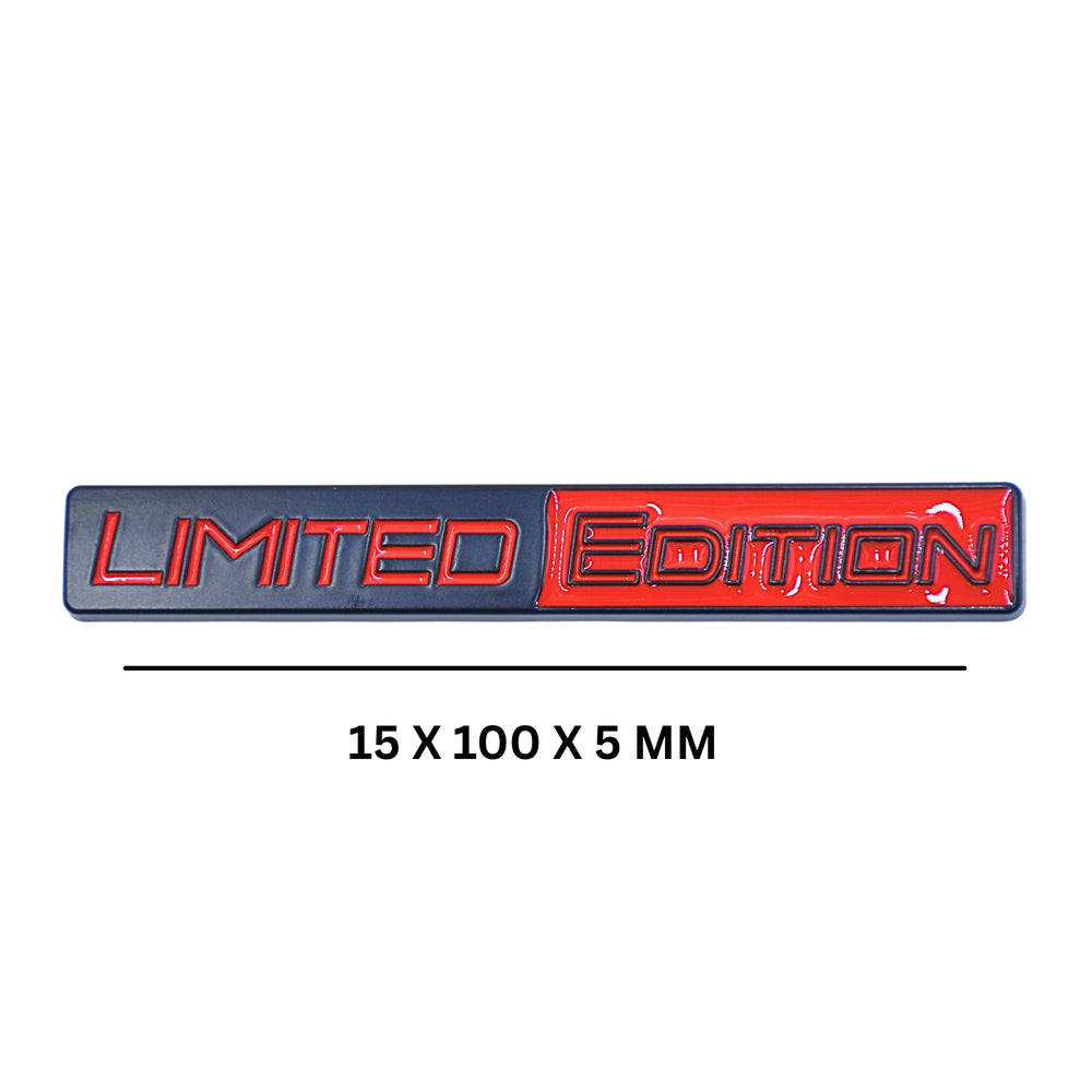 
                  
                    LIMITED EDITION Emblem 3D Badge-BADGES-CARPLUS-Black & Red-CARPLUS
                  
                
