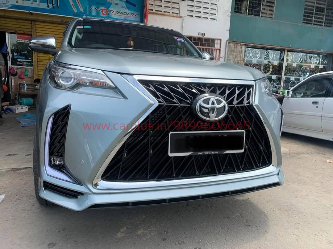
                  
                    Fortuner Lexus Kit With Skirting 2016 To 2020-BODY KIT-RETRO-CARPLUS
                  
                