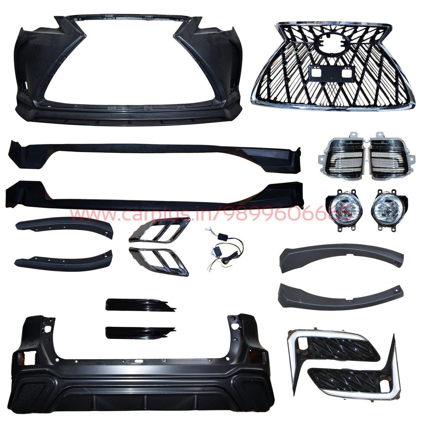 
                  
                    2021 Fortuner Lexus Kit With Skirting-BODY KIT-RETRO-CARPLUS
                  
                