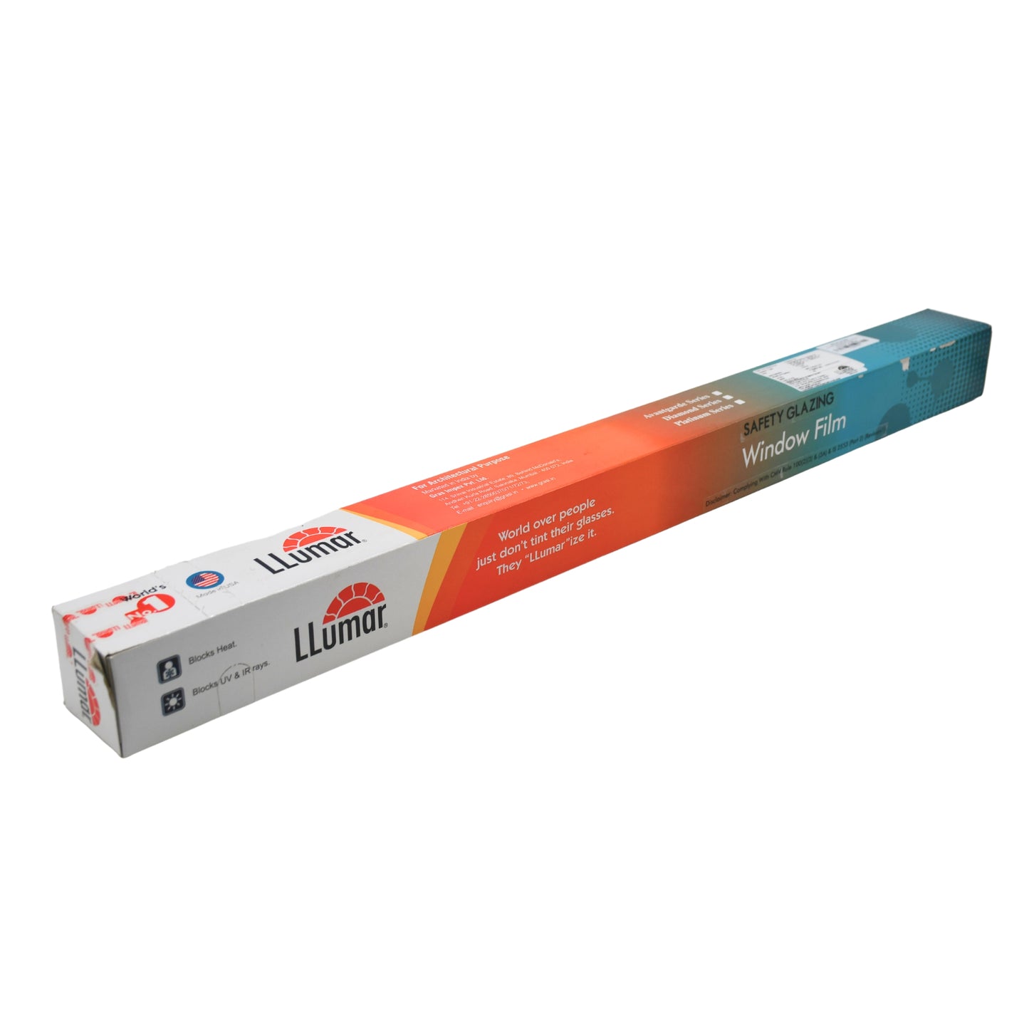 
                  
                    Llumar Safety Glazing Window Film Avantgarde Series Stratos 70 (30 Sqft)-FILM-Llumar-CARPLUS
                  
                