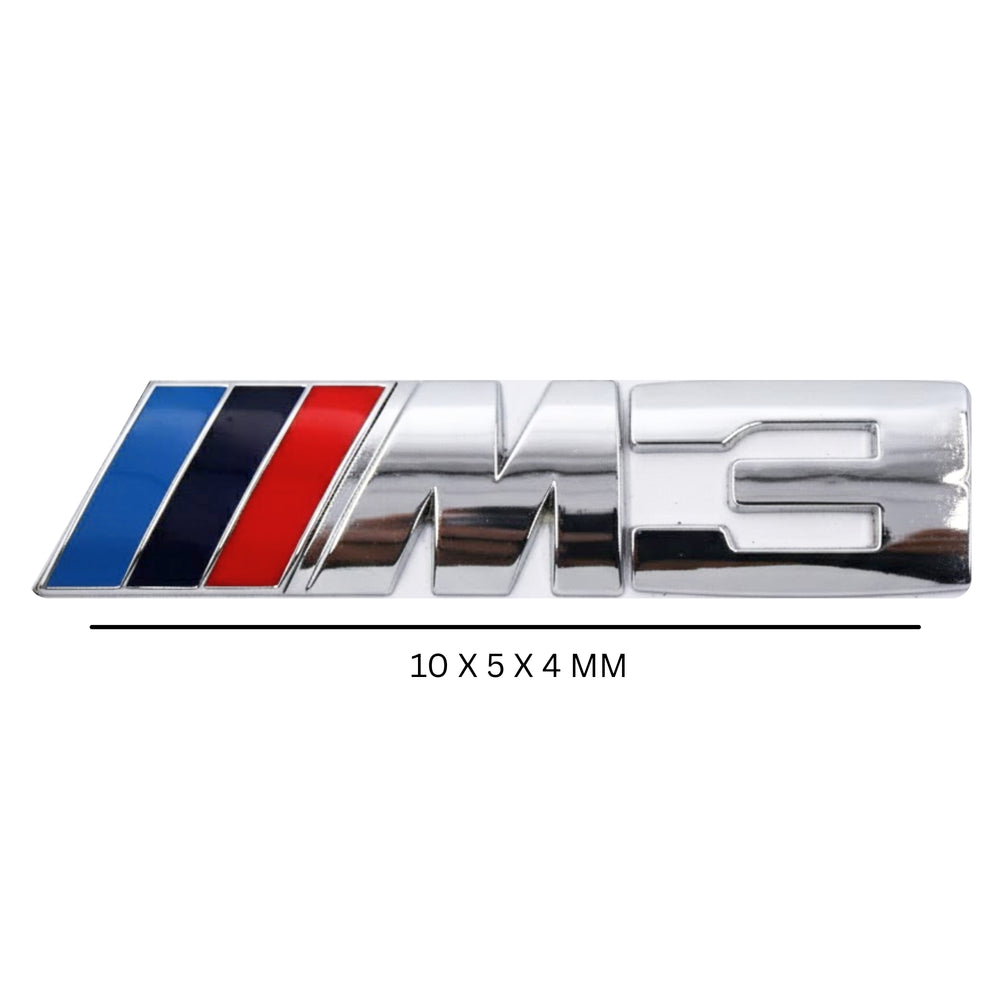 
                  
                    M3 Emblem 3D Badge Chrome With BMW Stripes-BADGES-CARPLUS-CARPLUS
                  
                