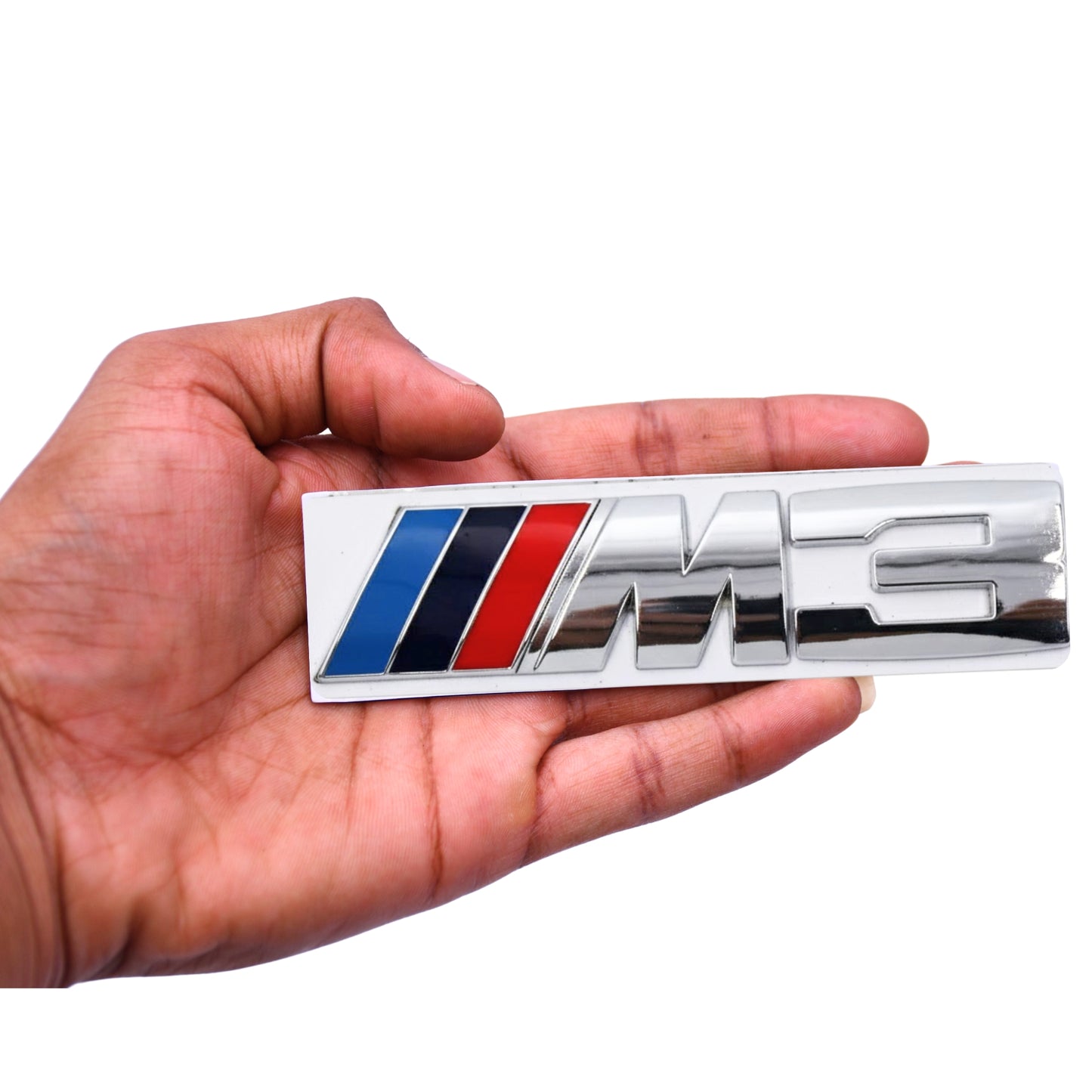 
                  
                    M3 Emblem 3D Badge Chrome With BMW Stripes-BADGES-CARPLUS-CARPLUS
                  
                