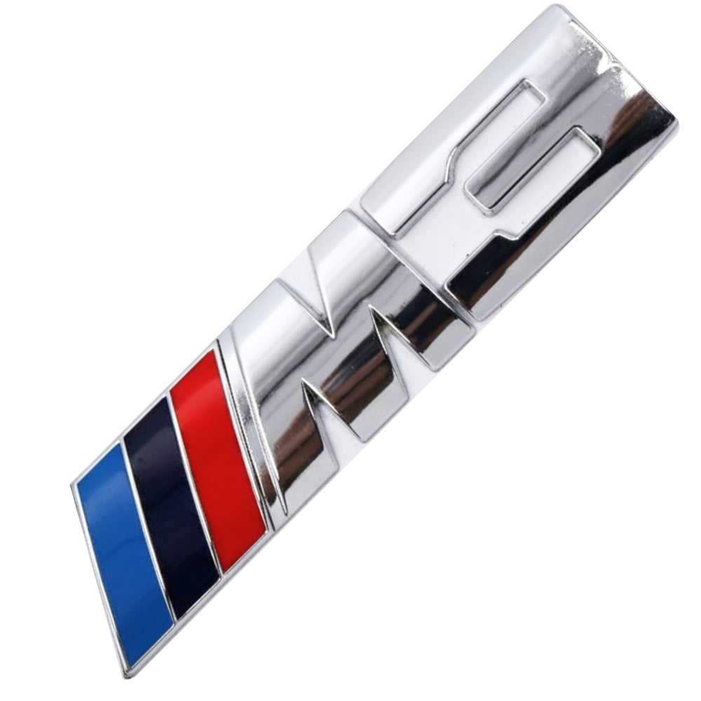 
                  
                    M3 Emblem 3D Badge Chrome With BMW Stripes-BADGES-CARPLUS-CARPLUS
                  
                