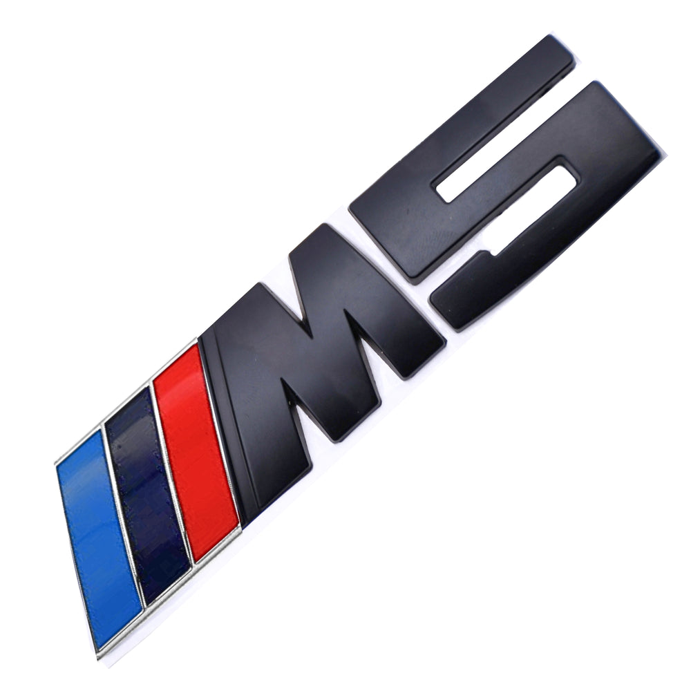 
                  
                    M5 Emblem 3D Badge Matte Black With BMW Stripes-BADGES-CARPLUS-CARPLUS
                  
                