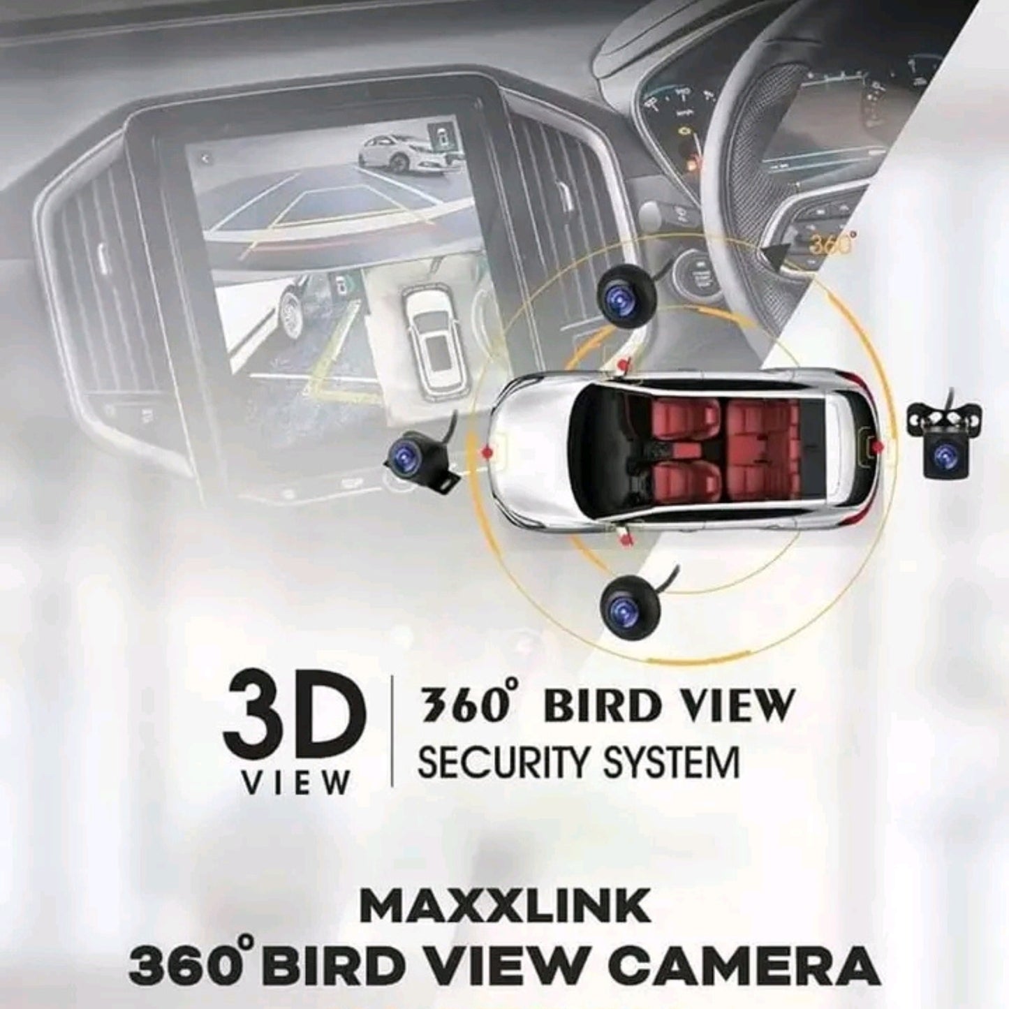 
                  
                    MAXXLINK OEM 360° Bird View Camera Security Solution - Hyundai Creta-360 DEGREE CAMERA-MAXXLINK-CARPLUS
                  
                