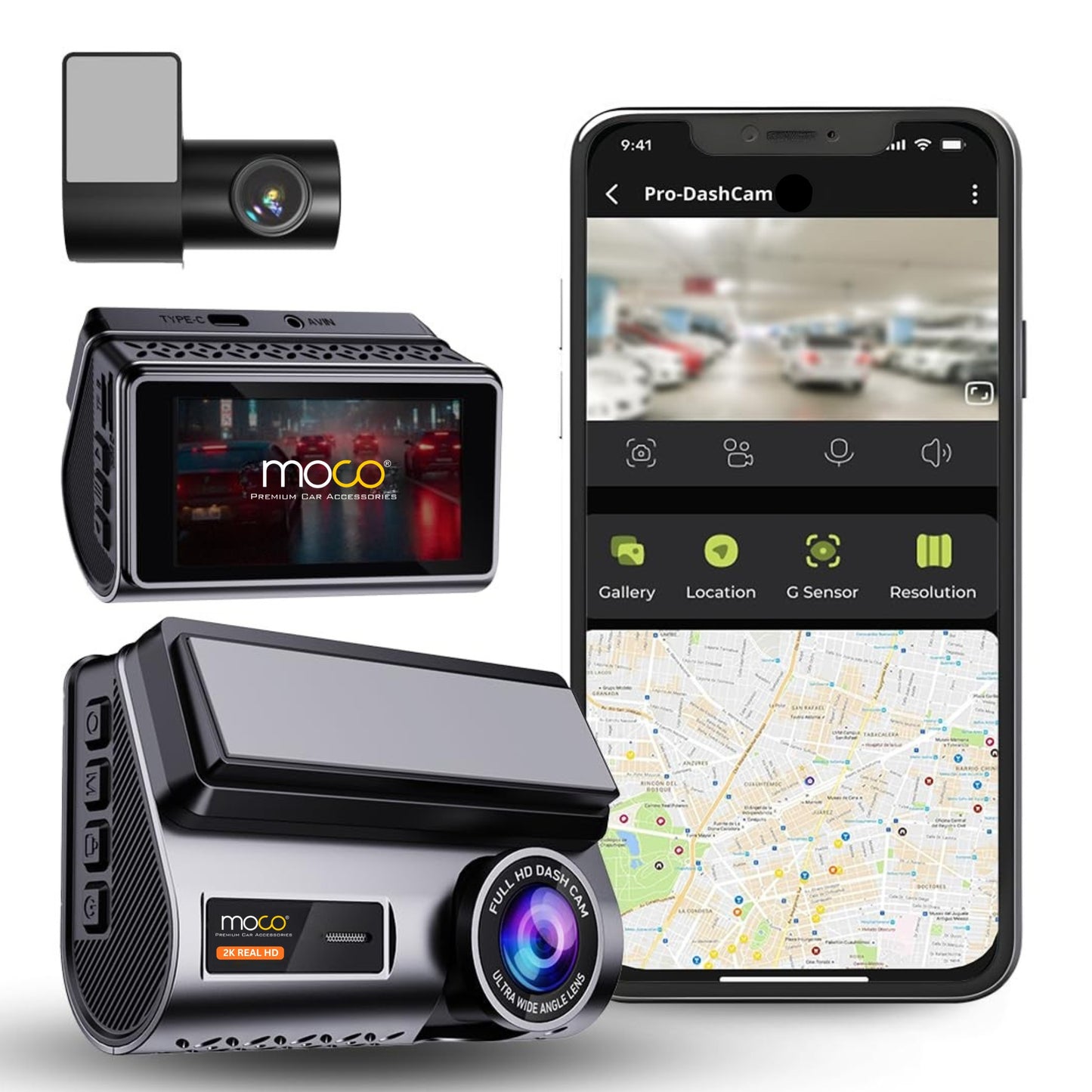 
                  
                    MOCO DC-07 2K Dashcam-Dashcam-MOCO-CARPLUS
                  
                