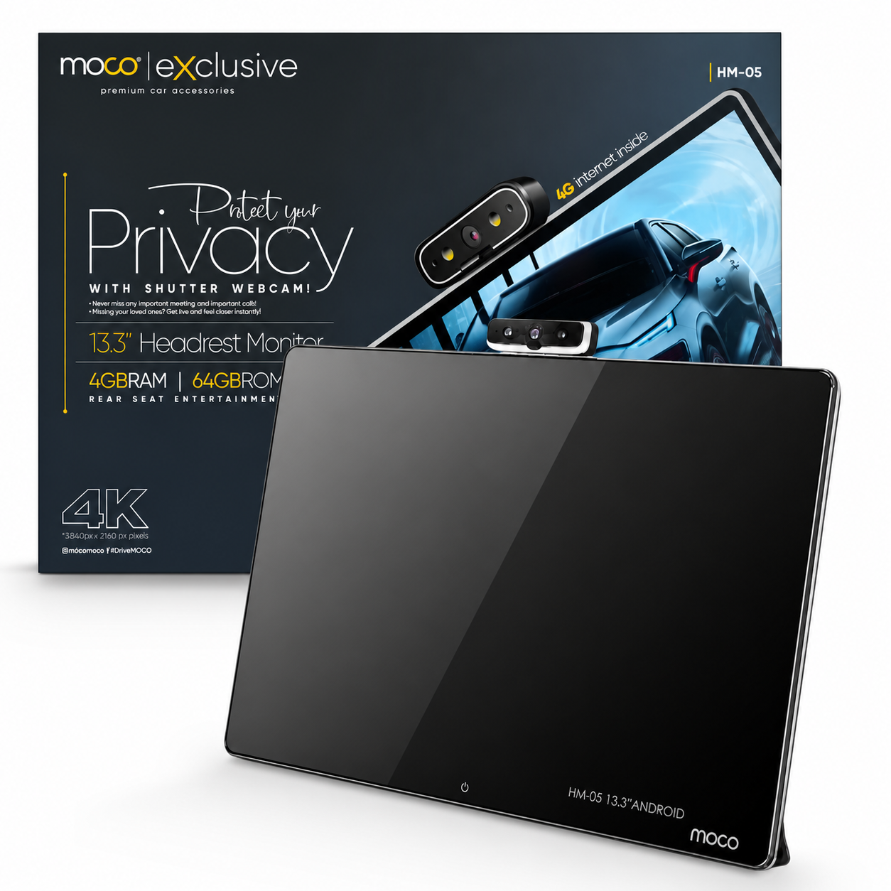 
                  
                    MOCO HM-05 13.3" Android Headrest Monitor With External Camera (4+64)-ANDROID MONITOR-MOCO-CARPLUS
                  
                