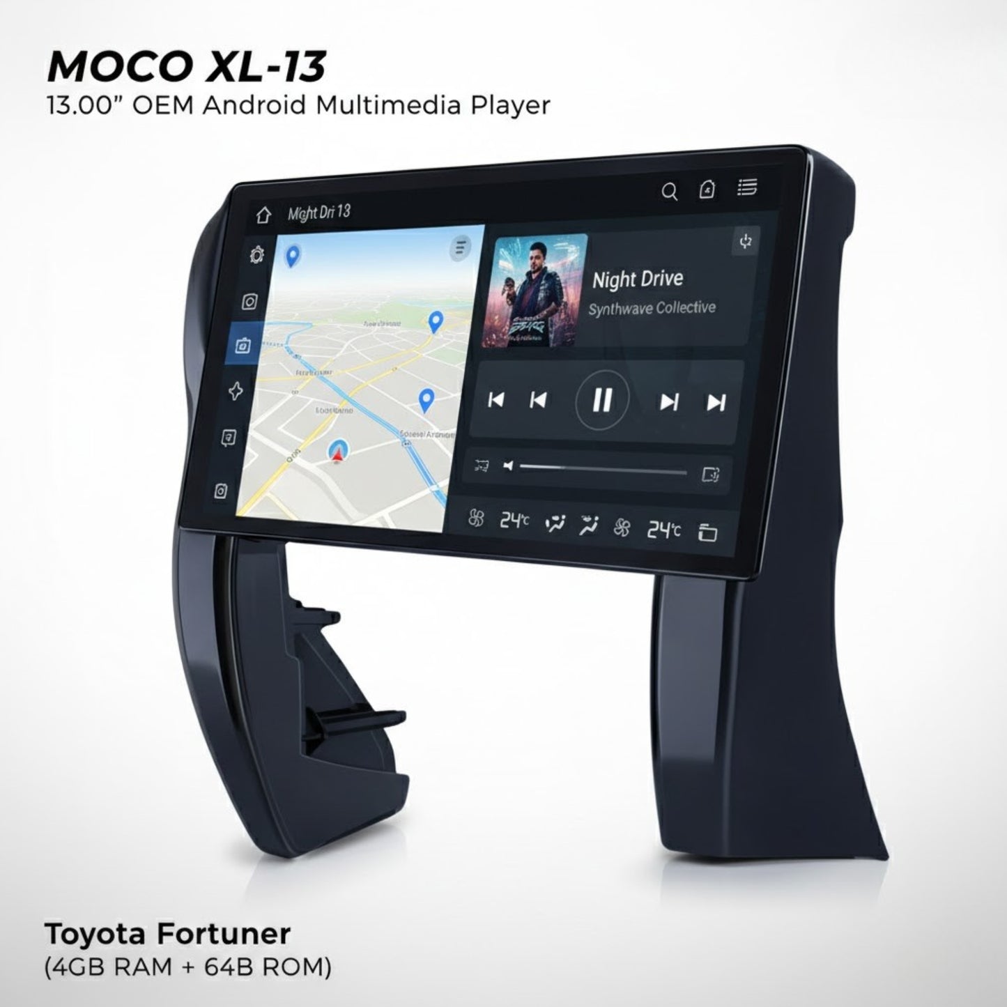 
                  
                    MOCO XL-13 13.00" OEM Android Multimedia Player for Toyota Fortuner (4GB+64GB)-ANDROID HEADUNIT-MOCO-CARPLUS
                  
                