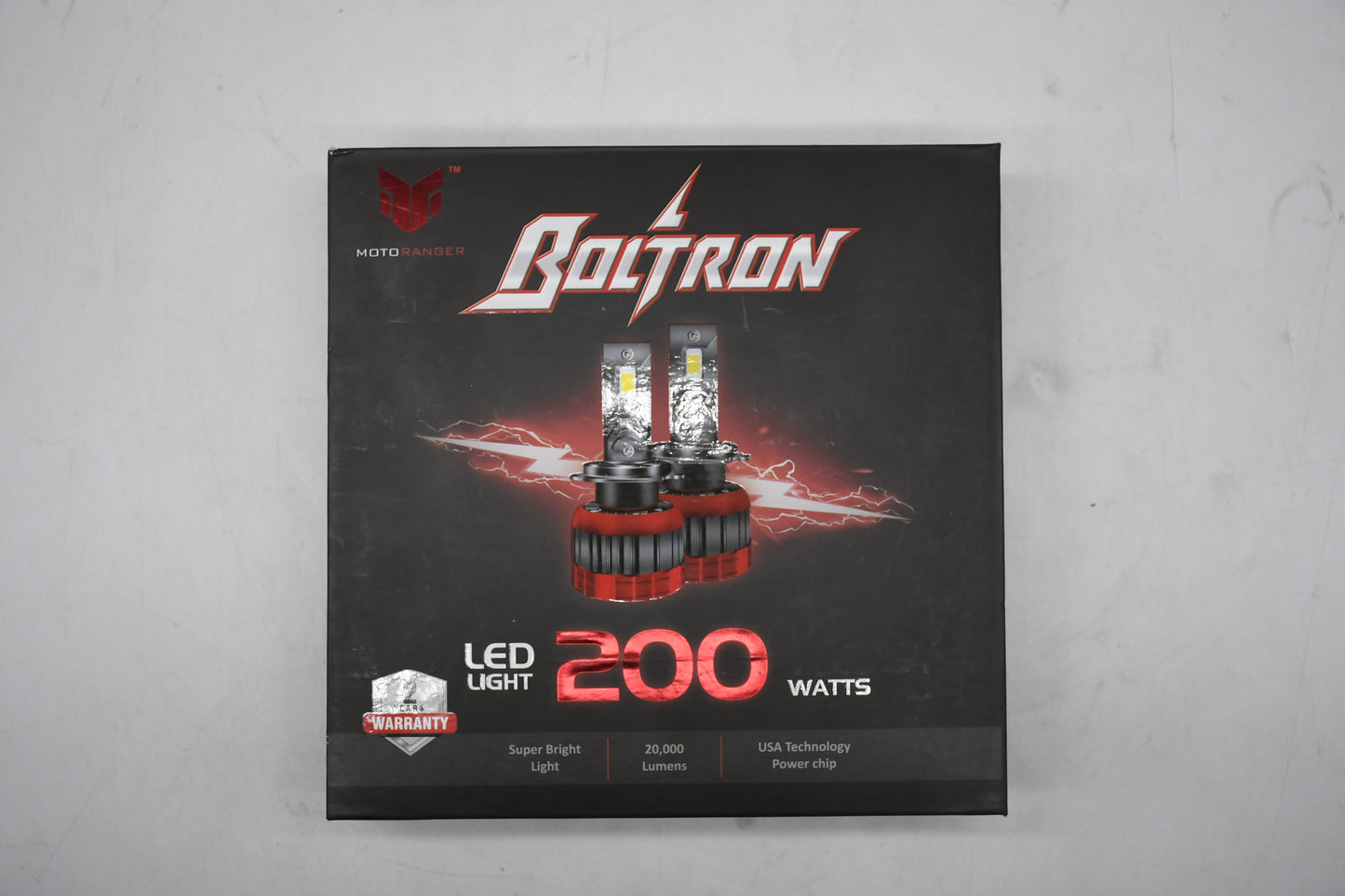 
                  
                    MOTO RANGER Boltron LED Light 200 Watts 6000K-9005-CARPLUS-CARPLUS
                  
                