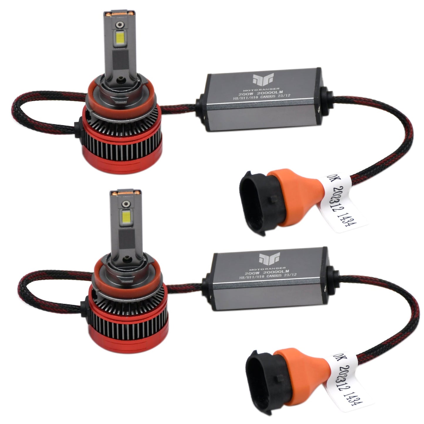 
                  
                    MOTO RANGER Boltron LED Light 200 Watts 6000K-H8-CARPLUS-CARPLUS
                  
                