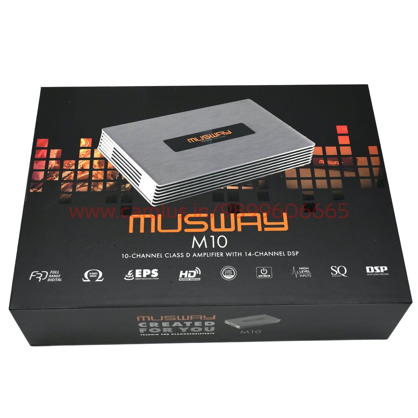 
                  
                    MUSWAY 12 Channel DSP with 10 Channel Amplifier - M10-DSP AMPLIFIER-MUSWAY-CARPLUS
                  
                