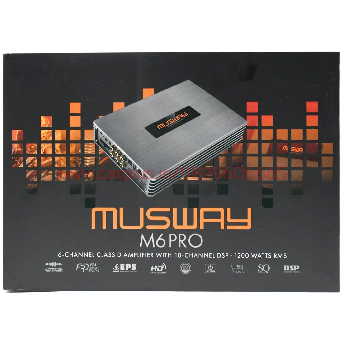 
                  
                    MUSWAY 6 Channel Amplifier With 10 Channel DSP-(M6PRO)-AMPLIFIER-MUSWAY-CARPLUS
                  
                