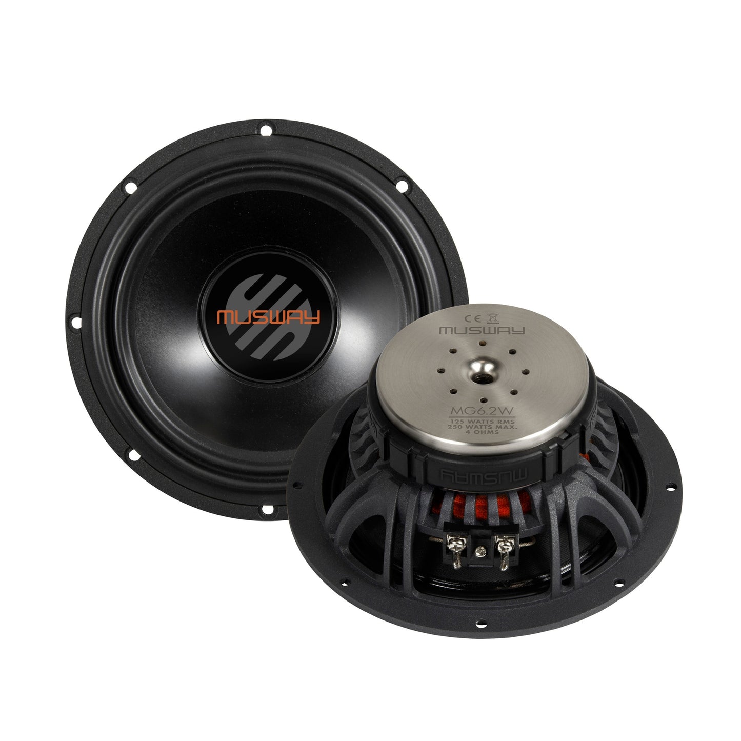 
                  
                    MUSWAY 6.5" 2 Way Component Speaker - (MG6.2C)-COMPONENT SPEAKER-MUSWAY-CARPLUS
                  
                