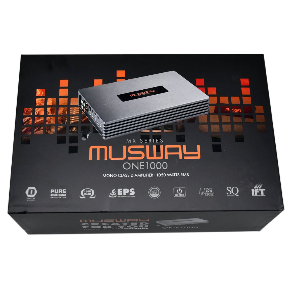 
                  
                    MUSWAY MX Series 1050 Watts Mono Class D Amplifier-ONE 1000-CARPLUS-CARPLUS
                  
                
