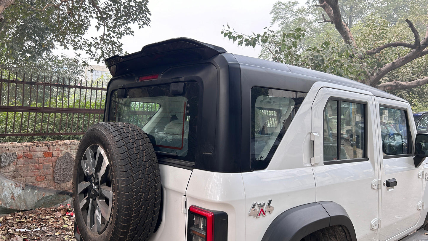 
                  
                    Matrix Spoiler for Mahindra Thar ROXX-spoiler-RETRO-CARPLUS
                  
                