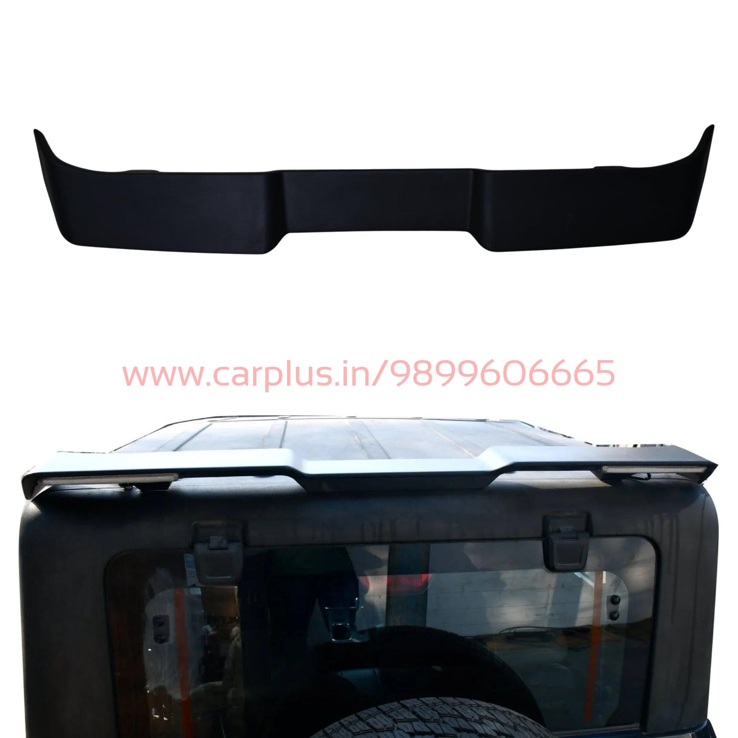 
                  
                    Rear Spoiler Matte Black With Light for Mahindra Thar ROXX-SPOILER-RETRO-CARPLUS
                  
                