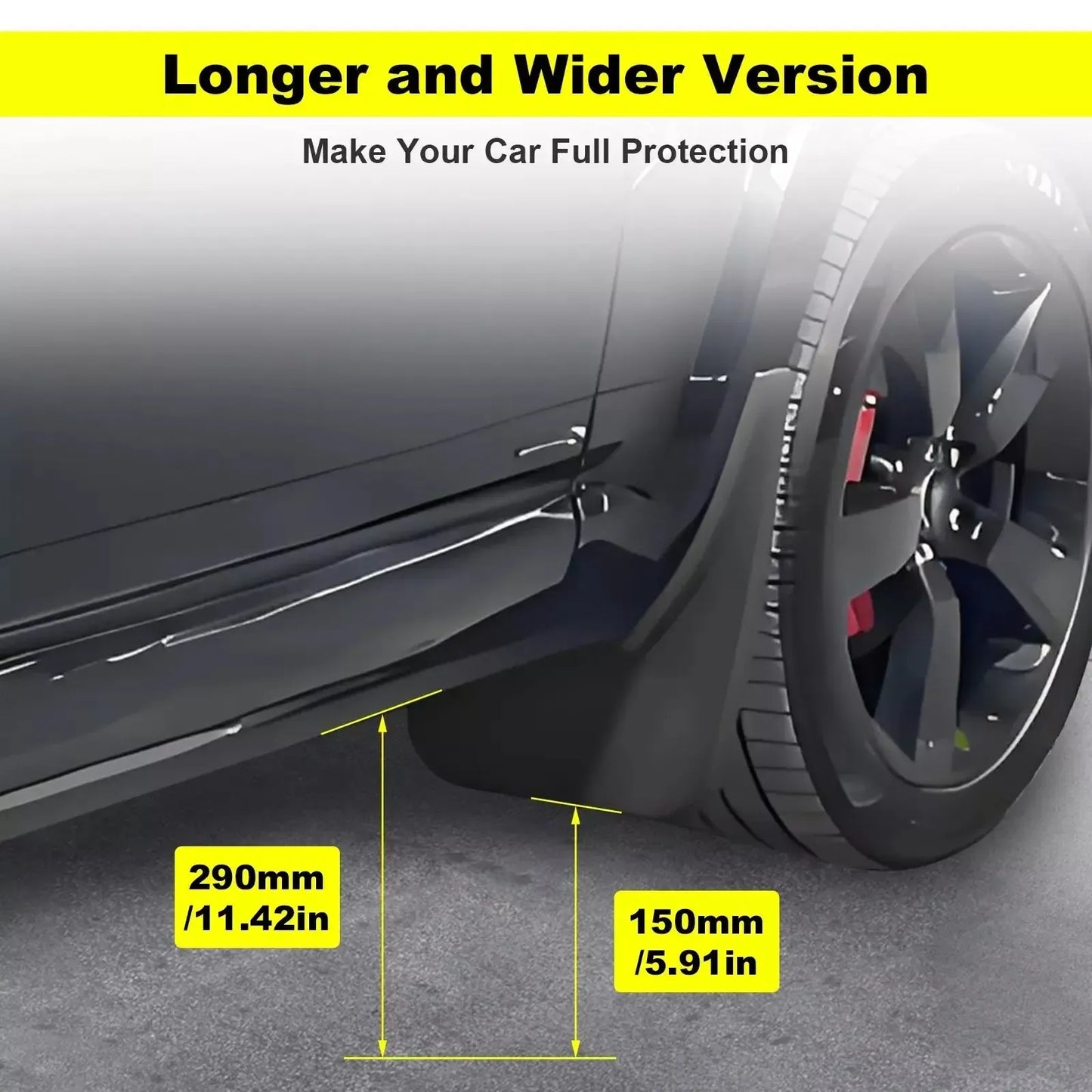 
                  
                    DEFENDER 130 MUDFLAP MATTE-MUD FLAPS-RETRO-CARPLUS
                  
                