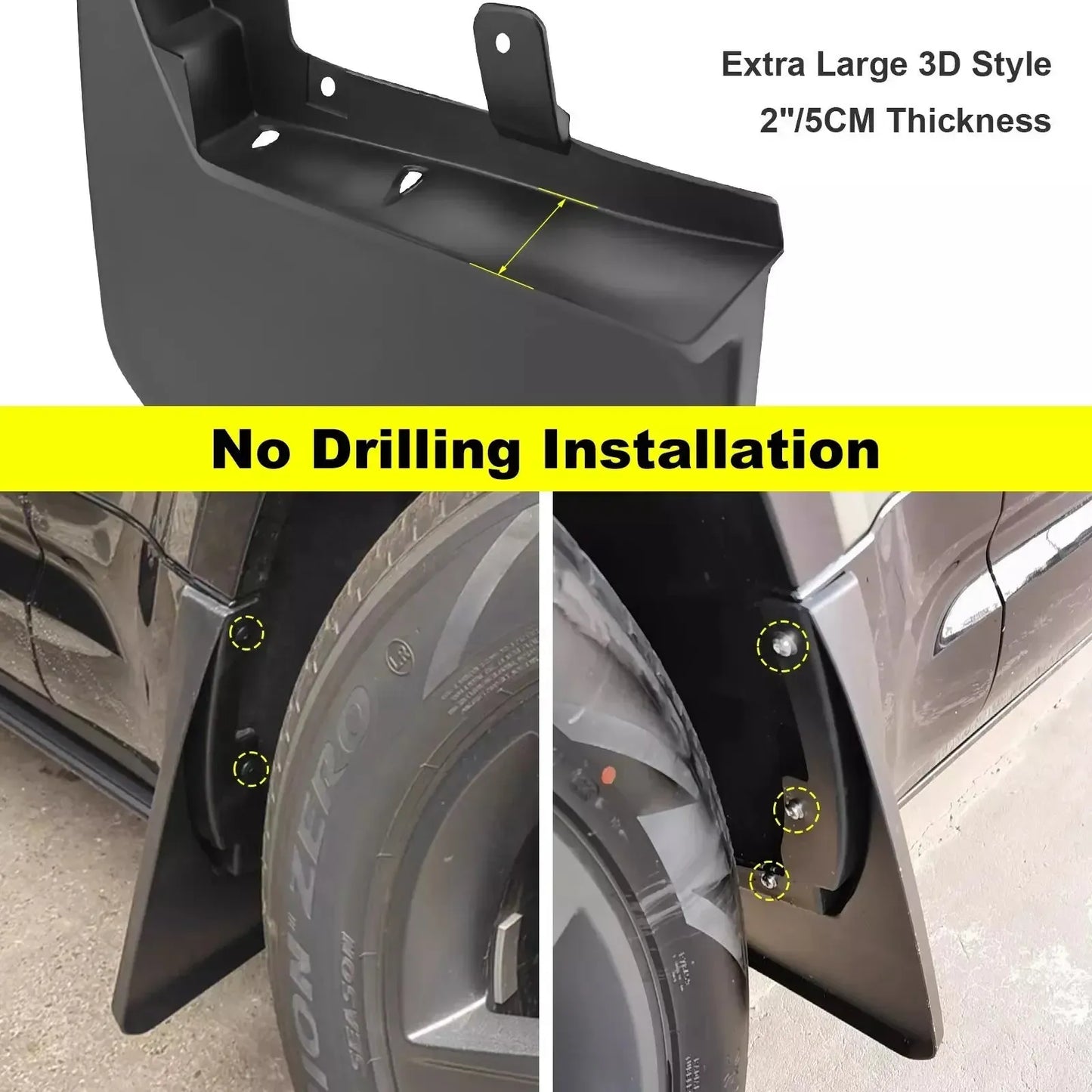 
                  
                    DEFENDER 130 MUDFLAP MATTE-MUD FLAPS-RETRO-CARPLUS
                  
                