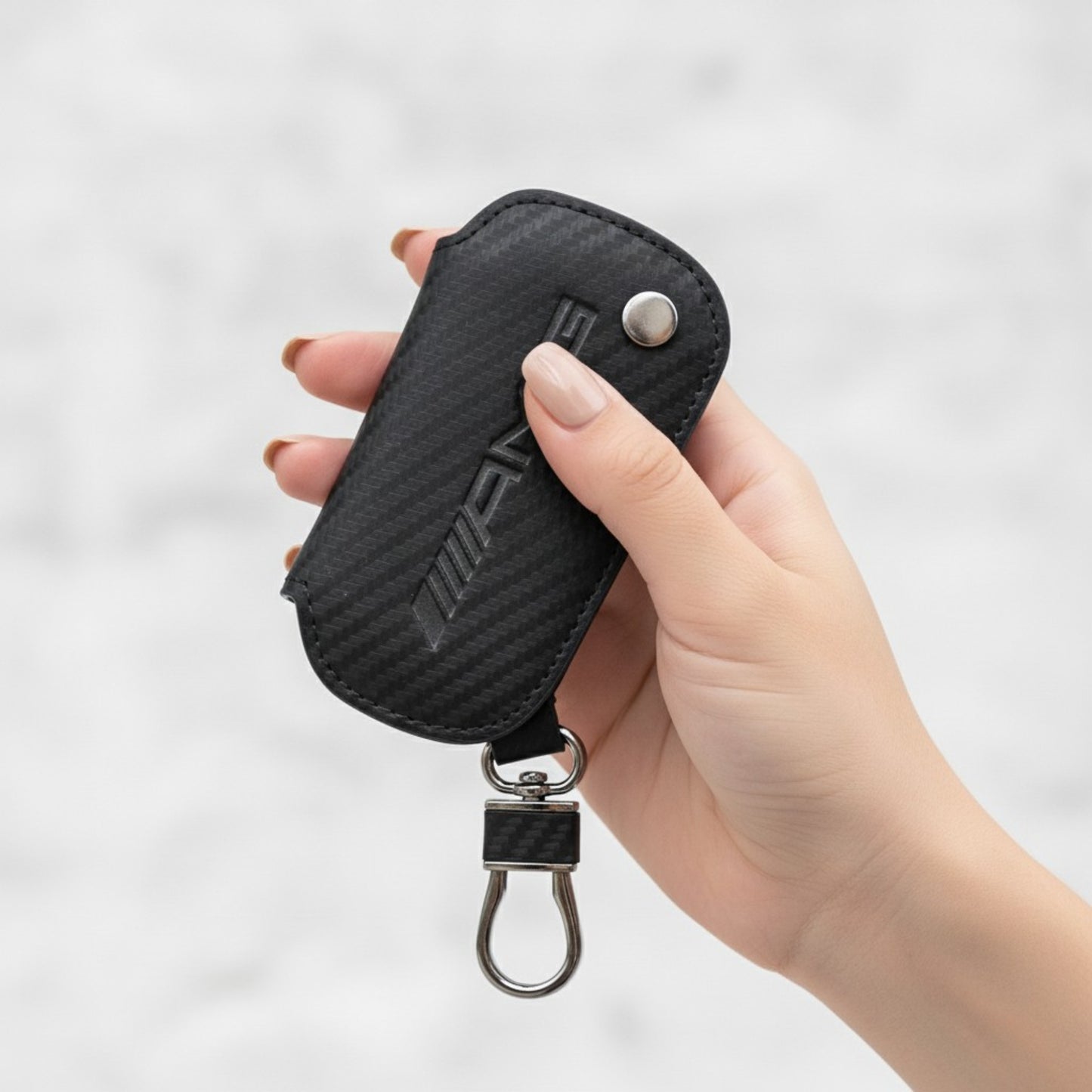 
                  
                    Mercedes Benz AMG Key Wallet-KEY CASE-MERCEDES BENZ-Carbon Black With Red Stiching-CARPLUS
                  
                