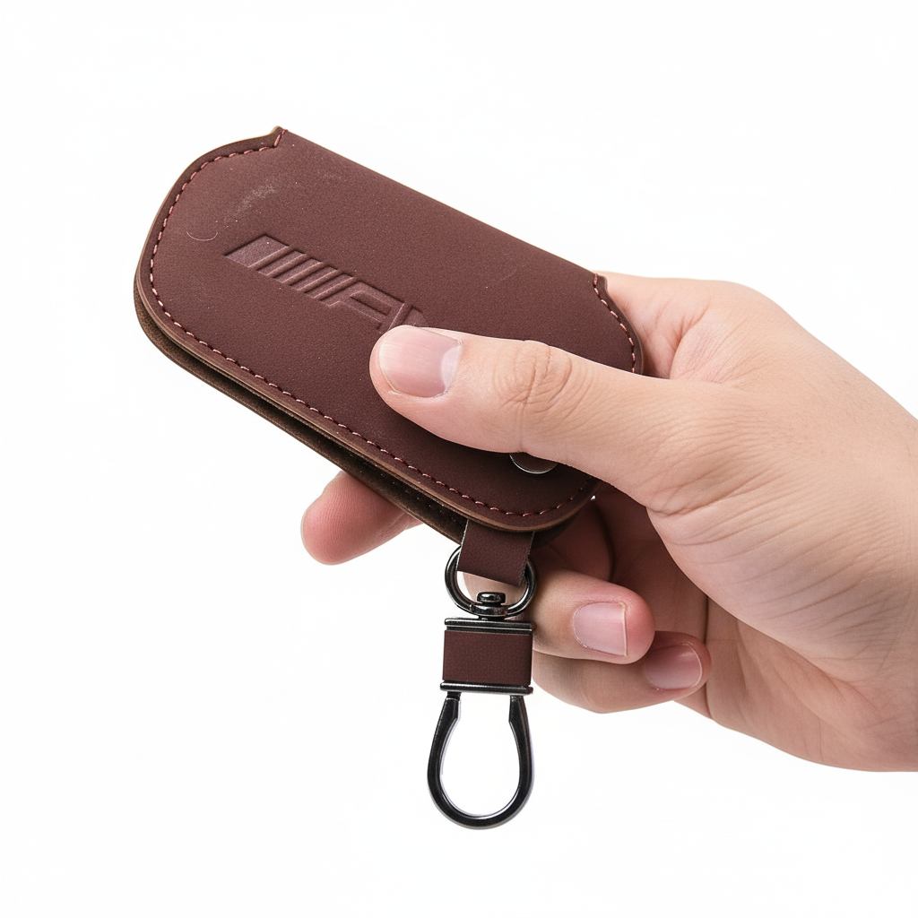 
                  
                    Mercedes Benz AMG Key Wallet-KEY CASE-MERCEDES BENZ-Carbon Black With Red Stiching-CARPLUS
                  
                