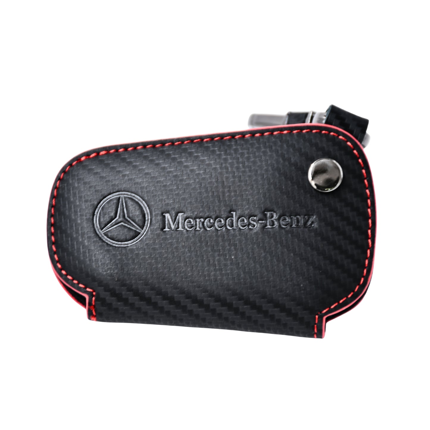 
                  
                    Mercedes Benz AMG Key Wallet-KEY CASE-MERCEDES BENZ-Carbon Black With Red Stiching-CARPLUS
                  
                