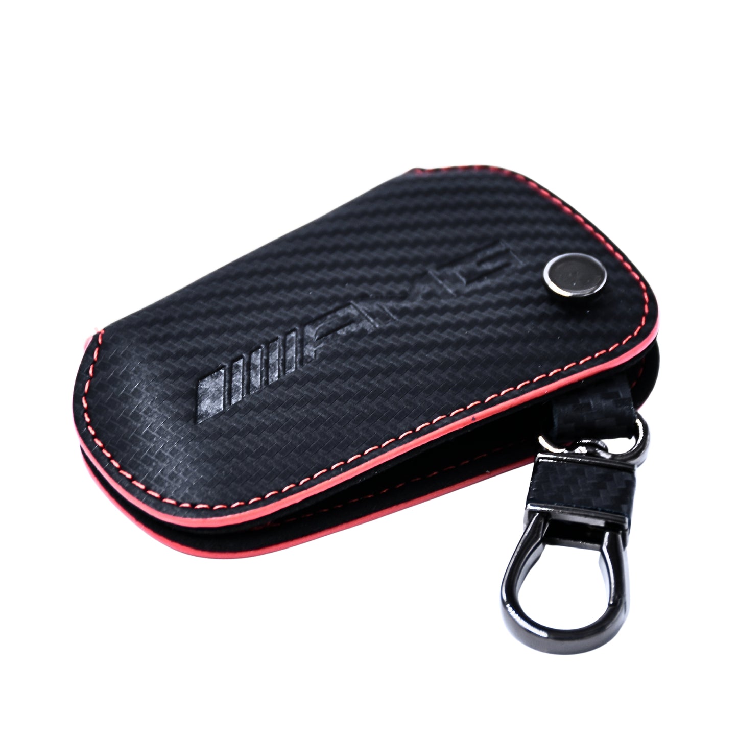 
                  
                    Mercedes Benz AMG Key Wallet-KEY CASE-MERCEDES BENZ-Carbon Black With Red Stiching-CARPLUS
                  
                