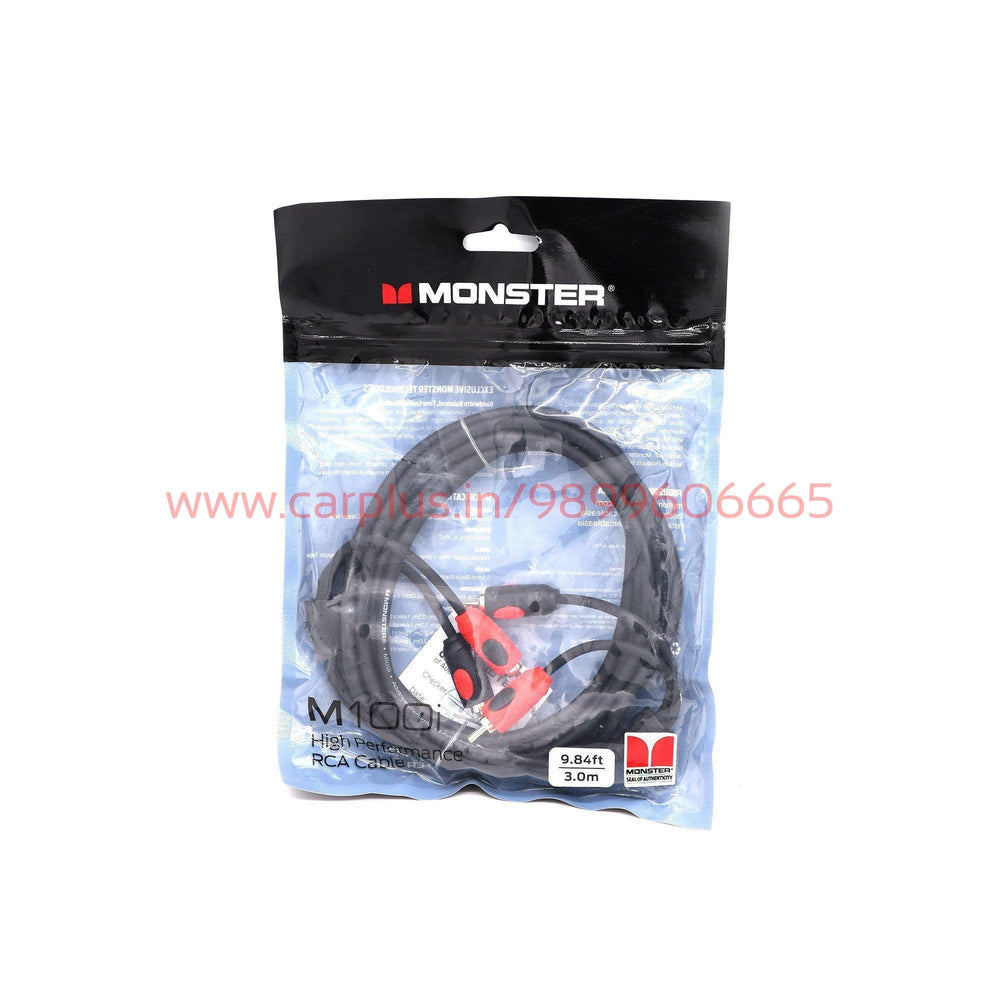 Monster High Performance RCA Cable RCA (100i)-RCA CABLE-MONSTER-3M-CARPLUS