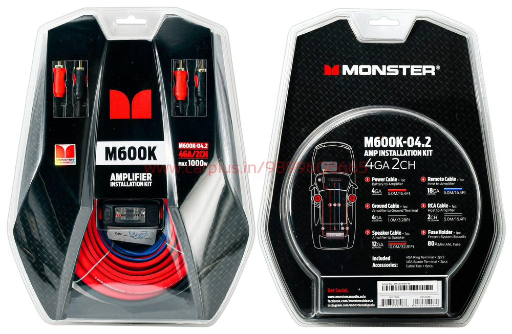 
                  
                    Monster Wiring Kit - M600K - 0.42-WIRING KIT-MONSTER-CARPLUS
                  
                