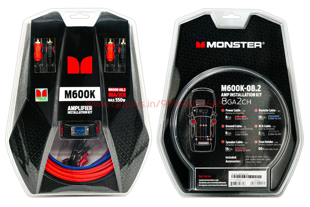 
                  
                    Monster Wiring Kit - M600K - 0.82-WIRING KIT-MONSTER-CARPLUS
                  
                