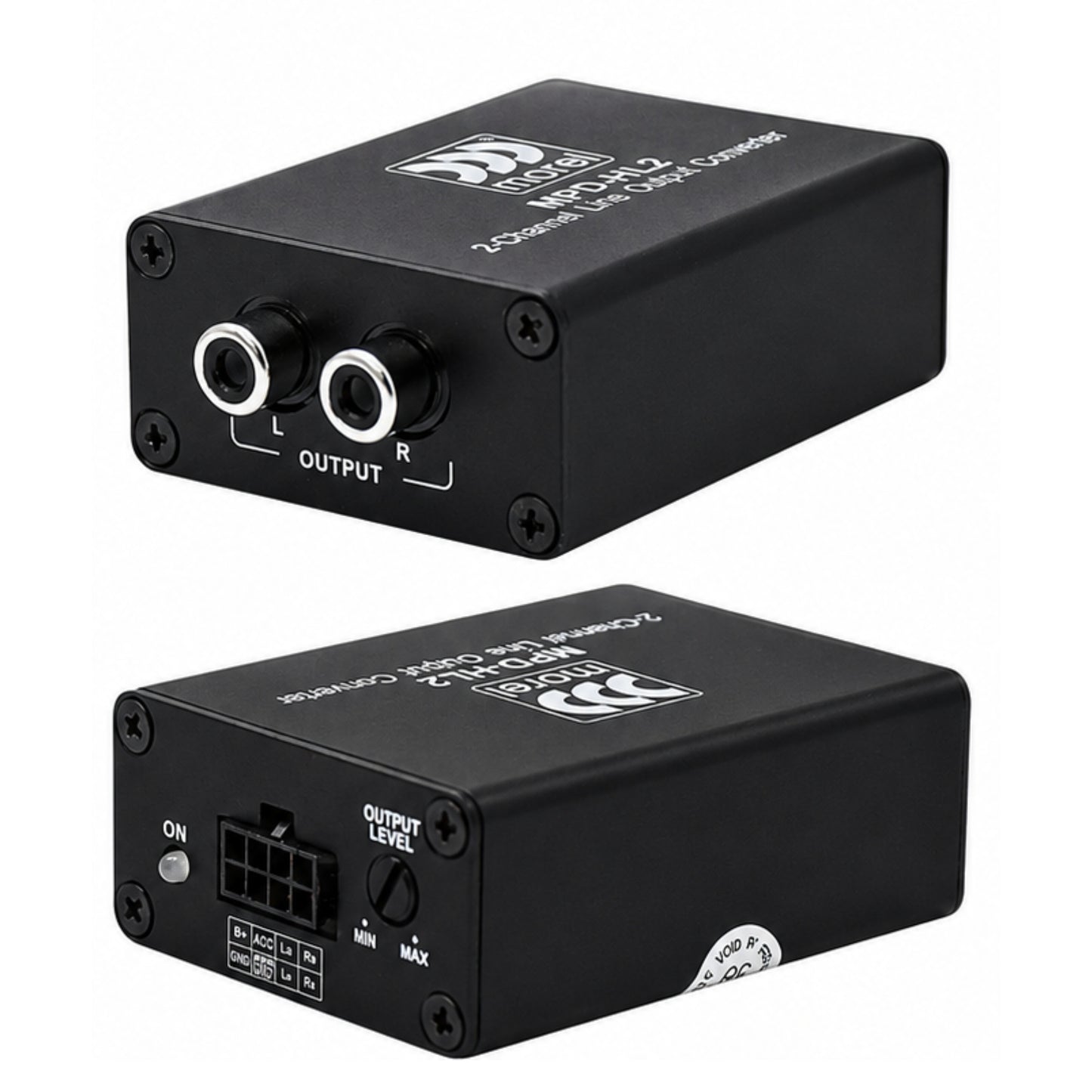 
                  
                    Morel 2-Channel Line Output Converter (MPD-HL2)-HI-LOW CONVERTER-MOREL-CARPLUS
                  
                