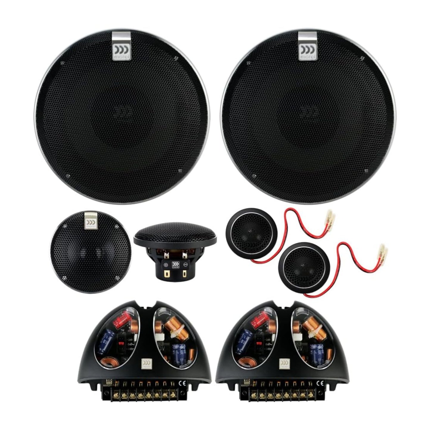
                  
                    MOREL Virtus 63.4 4Ohm 6.5inch 3-Way Component System-COMPONENT SPEAKERS-MOREL-CARPLUS
                  
                