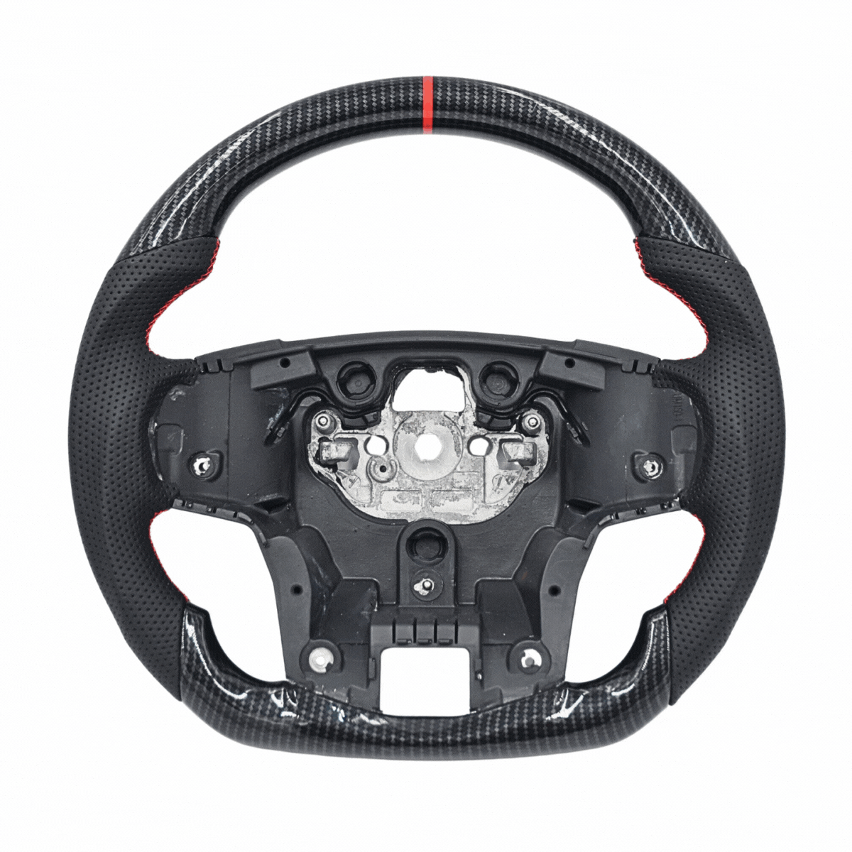 
                  
                    Muscle Steering Wheel for Ford Endeavour-STEERING WHEEL-RETRO-Copy Carbon-CARPLUS
                  
                