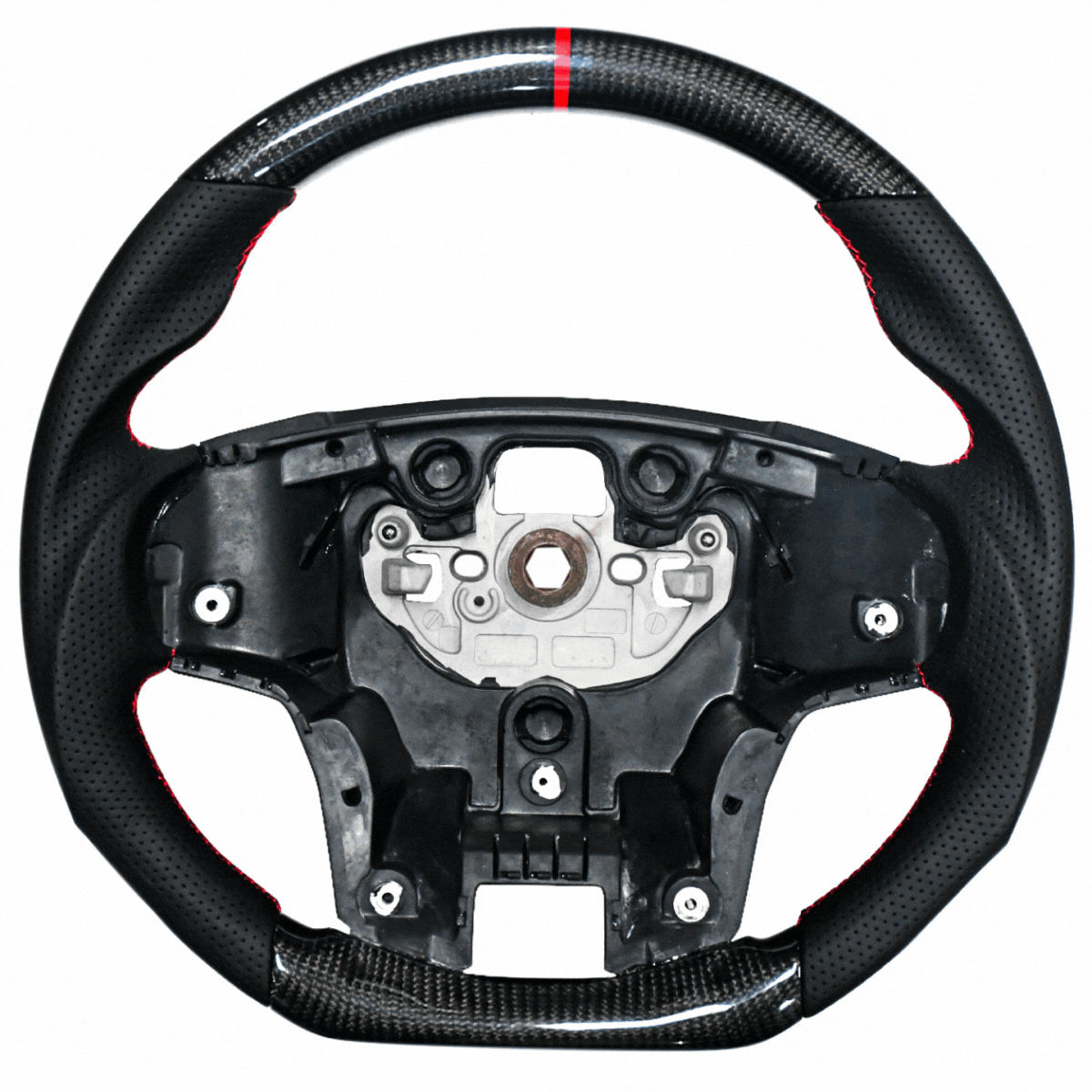 
                  
                    Muscle Steering Wheel for Ford Endeavour-STEERING WHEEL-RETRO-Real Carbon Fiber-CARPLUS
                  
                