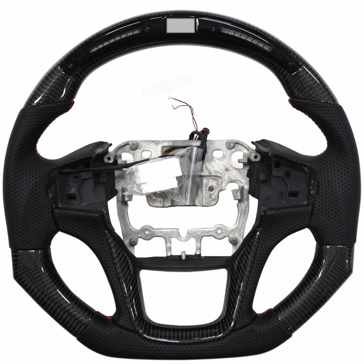 
                  
                    Muscle Steering Wheel for Mahindra Thar-STEERING WHEEL-RETRO-Real Carbon Fiber with LED-CARPLUS
                  
                