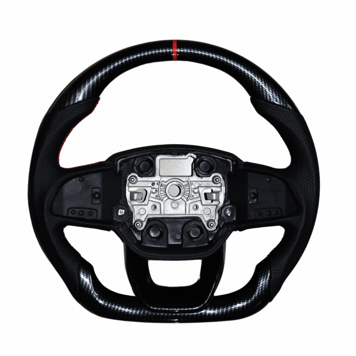 
                  
                    Muscle Steering Wheel for Mahindra XUV-700-STEERING WHEEL-RETRO-Copy Carbon-CARPLUS
                  
                