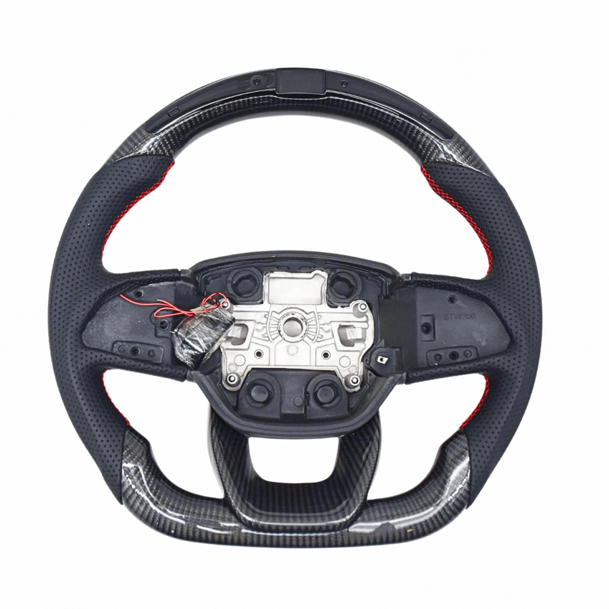 
                  
                    Muscle Steering Wheel for Mahindra XUV-700-STEERING WHEEL-RETRO-Real Carbon Fiber with LED-CARPLUS
                  
                
