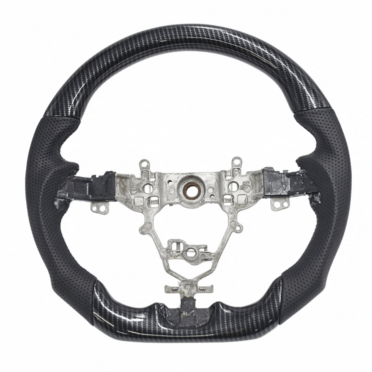 
                  
                    Muscle Steering Wheel for Maruti Nexa Jimny-STEERING WHEEL-RETRO-Copy Carbon-CARPLUS
                  
                