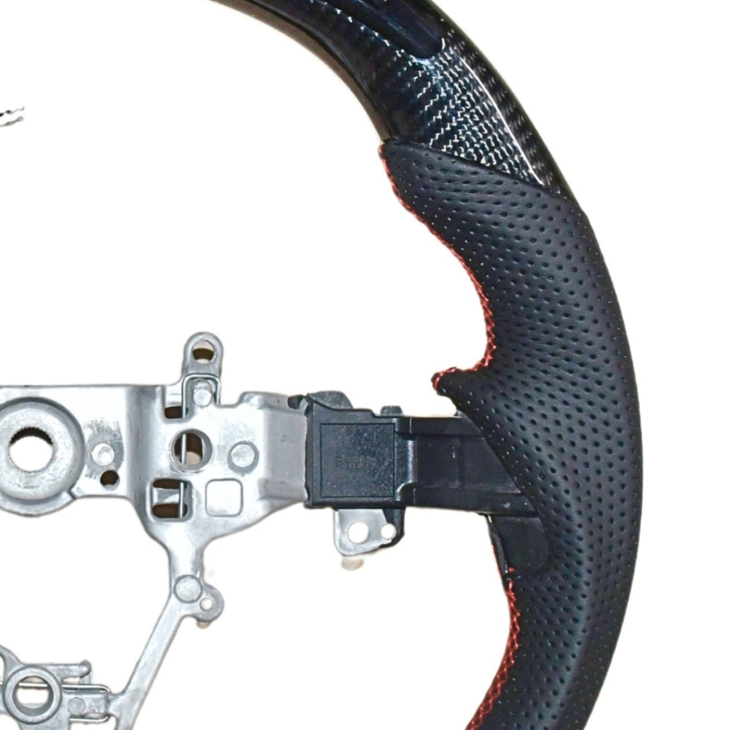 
                  
                    Muscle Steering Wheel for Maruti Suzuki Vitara Brezza-STEERING WHEEL-RETRO-Copy Carbon-CARPLUS
                  
                