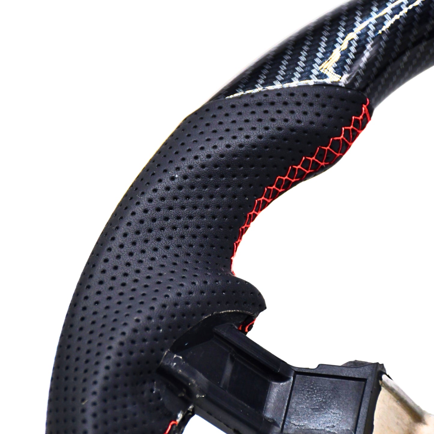 
                  
                    Muscle Steering Wheel for Maruti Suzuki Vitara Brezza-STEERING WHEEL-RETRO-Copy Carbon-CARPLUS
                  
                