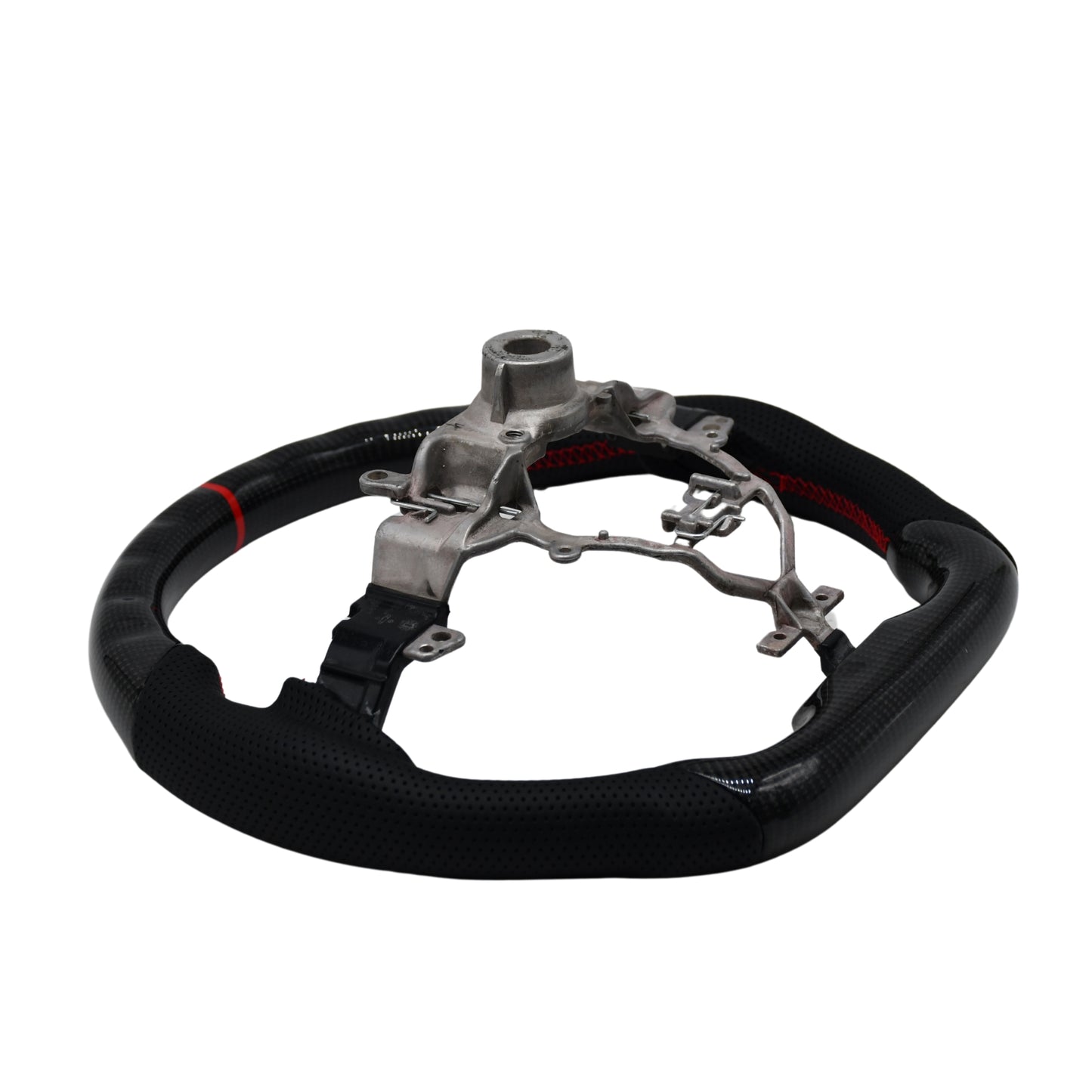 
                  
                    Muscle Steering Wheel for Maruti Suzuki Vitara Brezza-STEERING WHEEL-RETRO-Copy Carbon-CARPLUS
                  
                