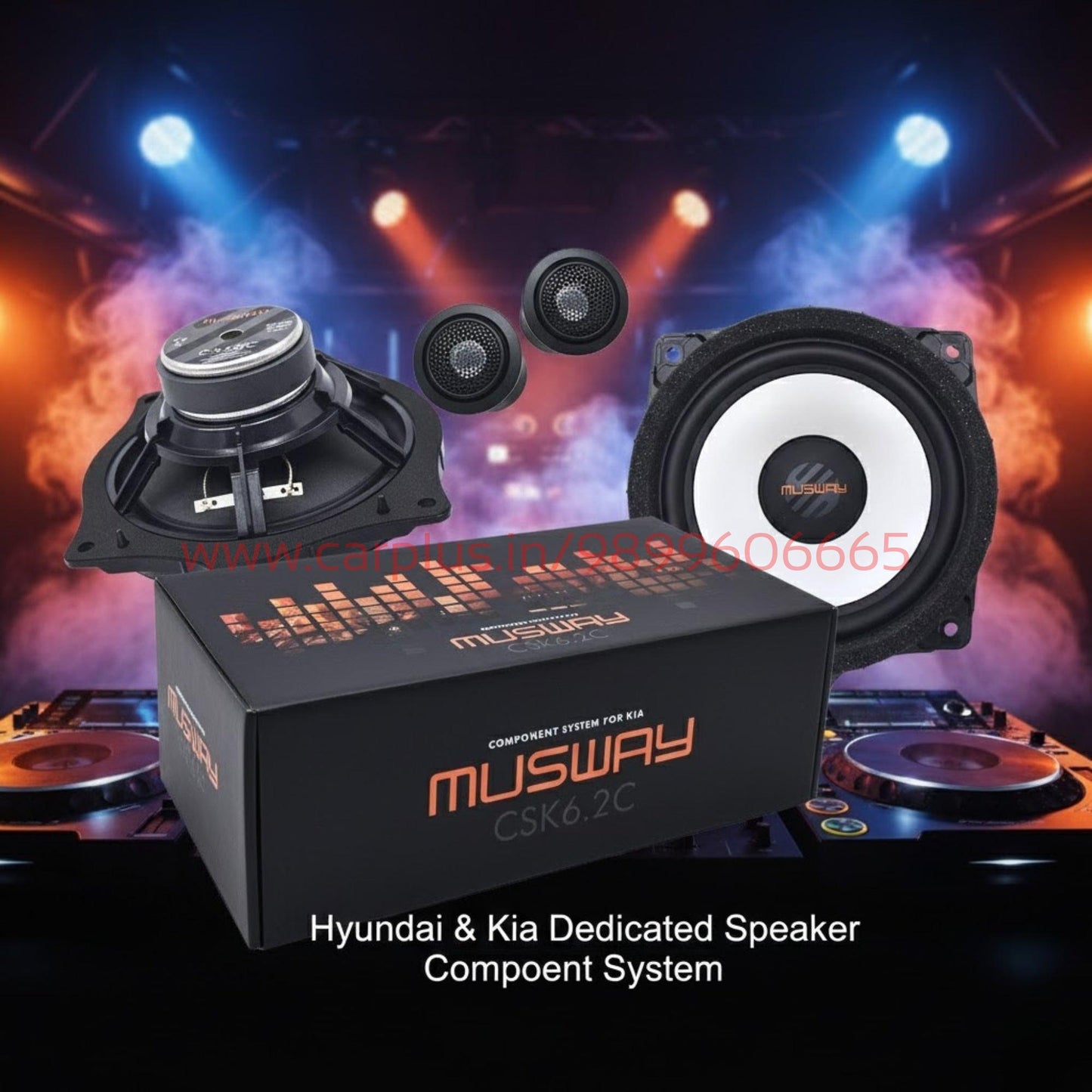
                  
                    MUSWAY COMPONENT SPEAKER FOR KIA - (CSK6.2C)-COMPONENT SPEAKERS-MUSWAY-CARPLUS
                  
                