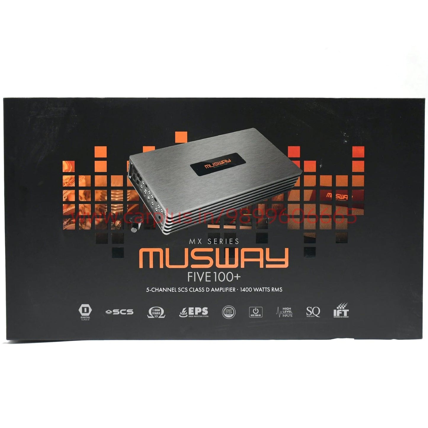 
                  
                    MUSWAY 5 Channel Full Range Class D Amplifier - (FIVE.100+)-AMPLIFIER-MUSWAY-CARPLUS
                  
                