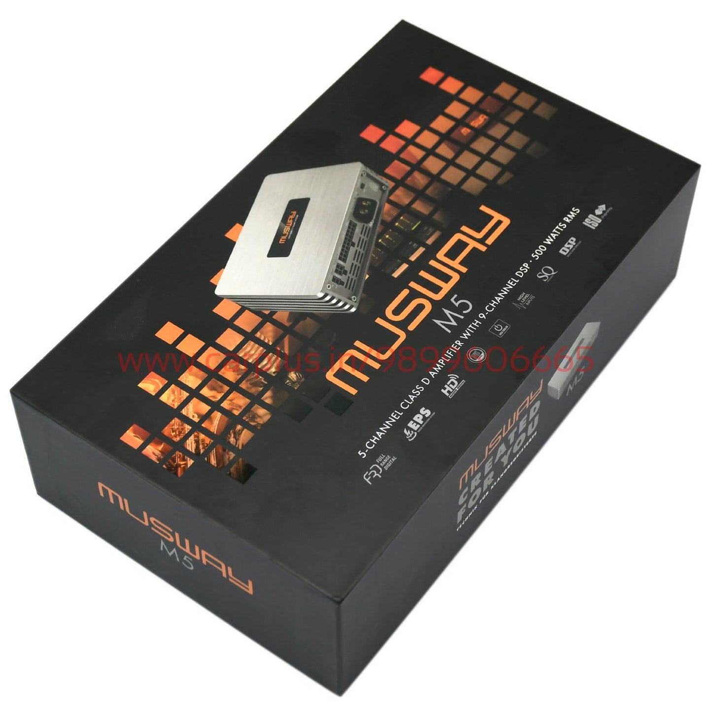 
                  
                    MUSWAY 5 Channel Amplifier With 9 Channel DSP - (M5)-DSP AMPLIFIER-MUSWAY-CARPLUS
                  
                
