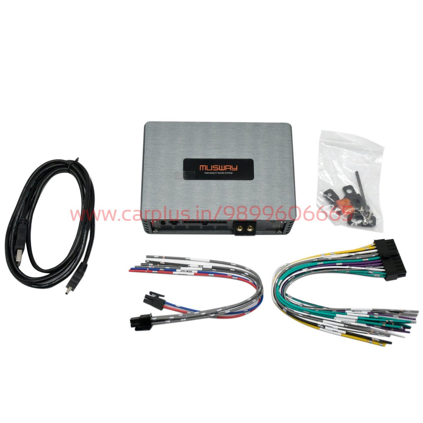 
                  
                    MUSWAY 5 Channel Amplifier With 9 Channel DSP - (M5)-DSP AMPLIFIER-MUSWAY-CARPLUS
                  
                