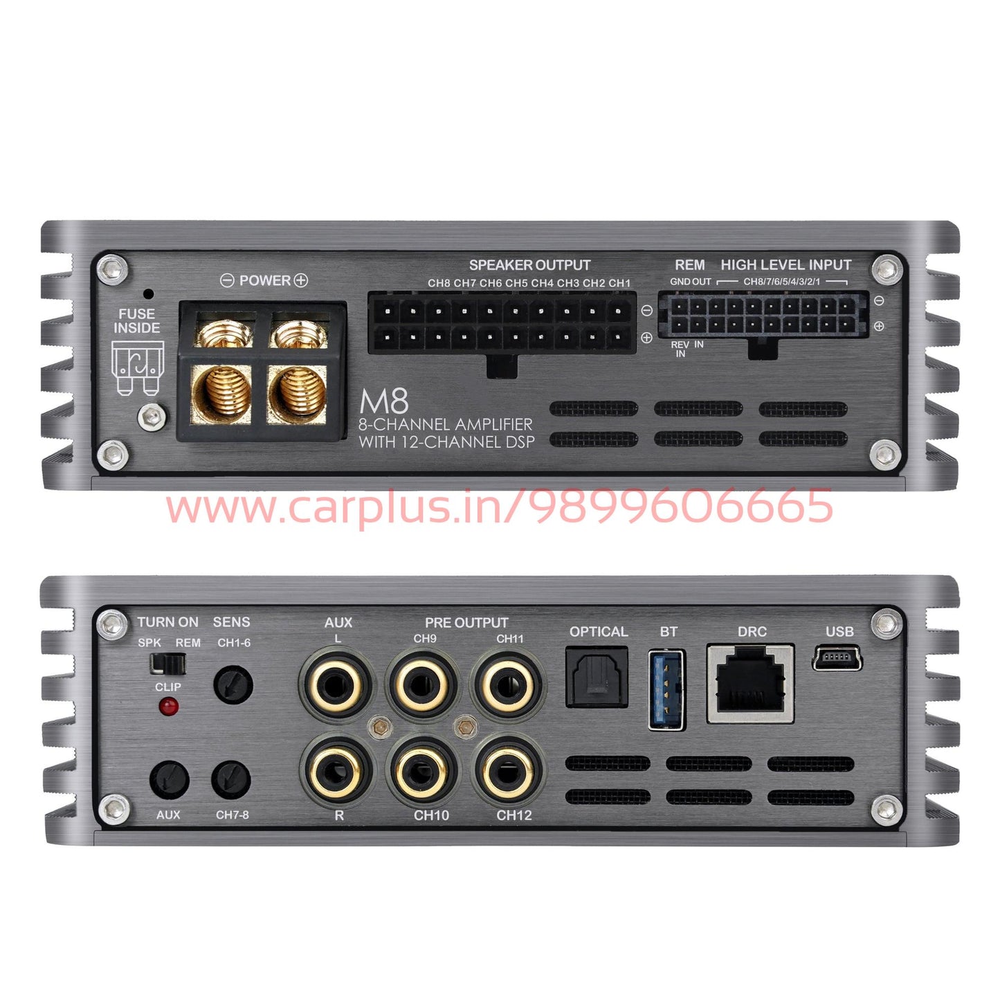 
                  
                    MUSWAY 8 Channel Class D Amplifier With 12 Channel DSP - (M8)-DSP AMPLIFIER-MUSWAY-CARPLUS
                  
                