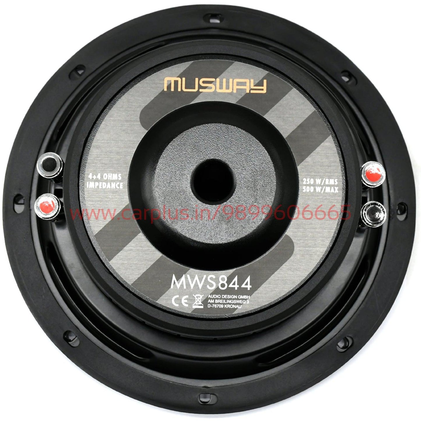 
                  
                    MUSWAY 8" Flat Design Subwoofer 4 OHMS- (MWS844)-SUBSUBWOOFERS-MUSWAY-CARPLUS
                  
                