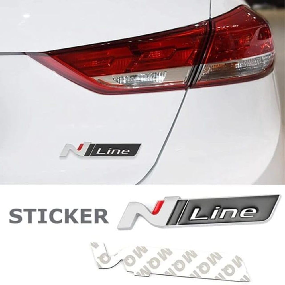 
                  
                    N LINE Emblem 3D Badge-BADGES-CARPLUS-Chrome & Black-CARPLUS
                  
                