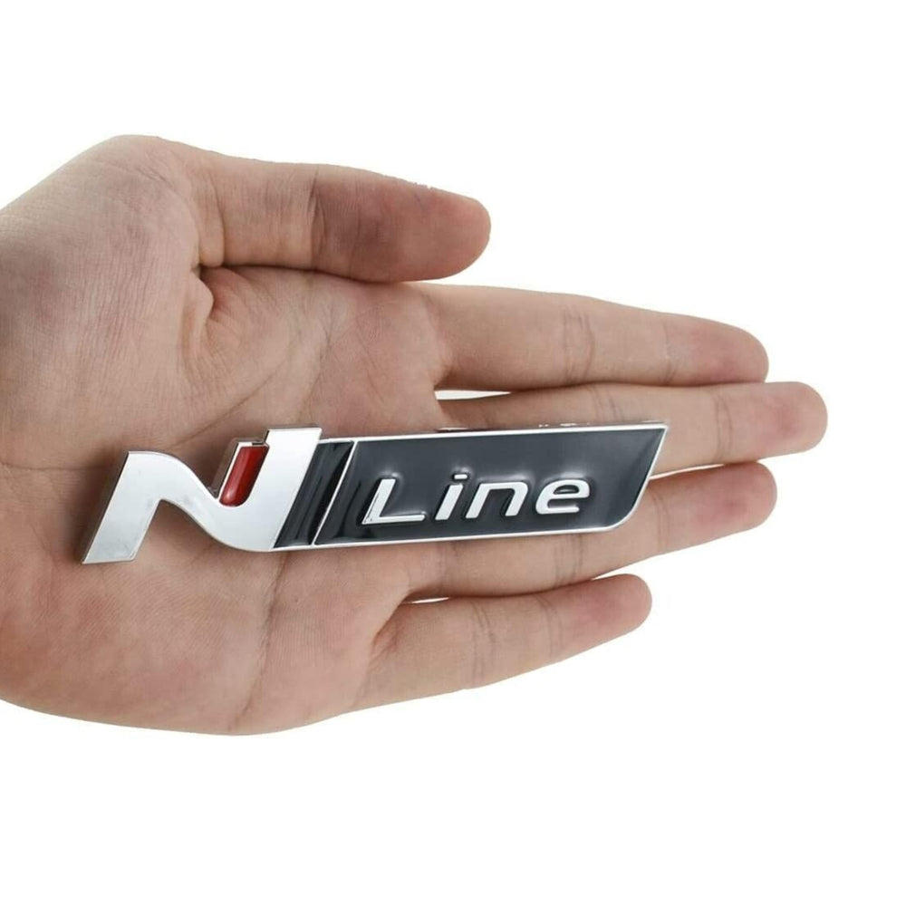 
                  
                    N LINE Emblem 3D Badge-BADGES-CARPLUS-Chrome & Black-CARPLUS
                  
                